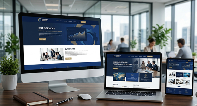 Website Company Profile agar Bisnis Lebih Dipercaya